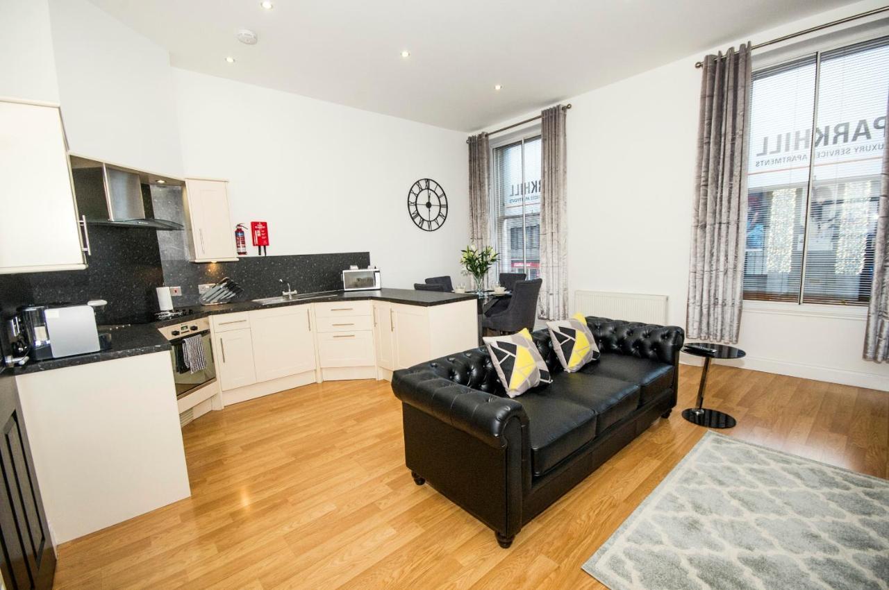 Parkhill Luxury Serviced Apartments - City Centre Apartments แอเบอร์ดีน ภายนอก รูปภาพ